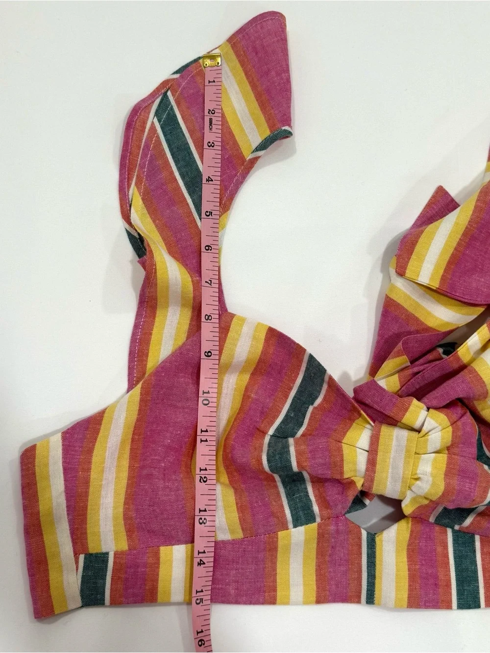 BCBG Generation multicoloured striped crop top | Size 4 - Picture 9 of 9